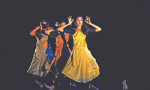Aranyani Bhargav and her dancers from Vyuti