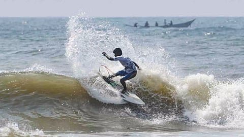  Tamil Nadu International Surf Open World Surf League (WSL) (Photo: IANS)