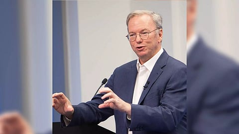  former Google CEO Eric Schmidt (IANS) 