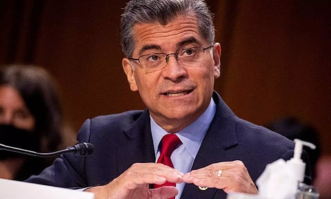 US Health and Human Services Secretary Xavier Becerra (Photo: ANI)