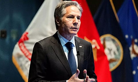 US Secretary of State Antony Blinken 