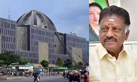 Omandarur Government Estate; O Paneerselvam