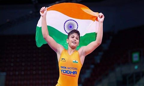 Antim Panghal (Image: ANI)