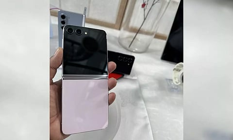 Galaxy Z Flip5 (Image: IANS)
