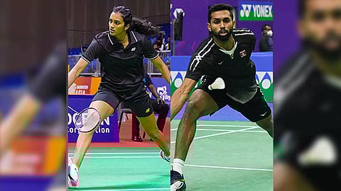 PV Sindhu and HS Prannoy (Photo: X/BAI)