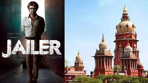 (L-R) Jailer Poster; Madras High Court