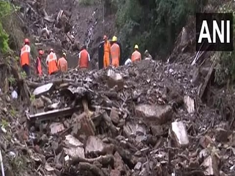 Rescue workers continue search opeartions at Shimla's Summer Hill area