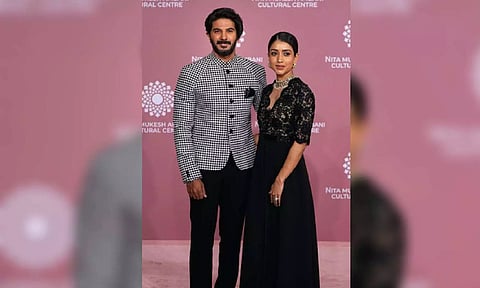 Actor Dulquer Salman With his wife Amal (Photo: PTI)