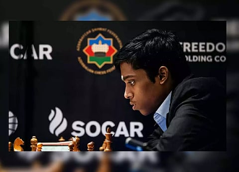 Indian Grandmaster R Praggnanandhaa (Photo: File) 