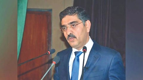 Pakistan’s caretaker Prime Minister Anwaarul Haq Kakar