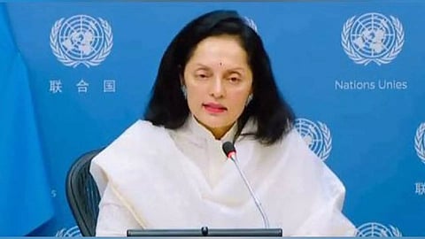 India's permanent representative to UN Ruchira Kamboj (Image: X/@IndiaUNNewYork)