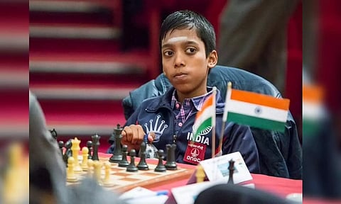 Indian Grandmaster R Praggnanandhaa (Photo: PTI)