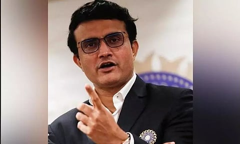 Board of Control for Cricket in India president Sourav Ganguly (Photo:ANI)