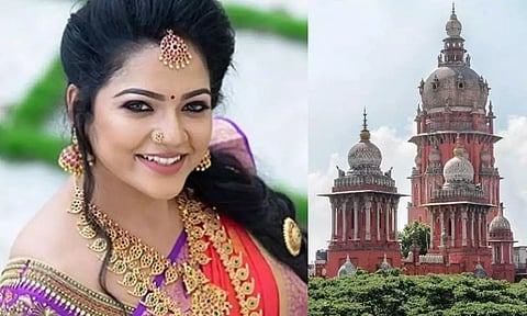 Actress Chitra; Madras High Court (File)