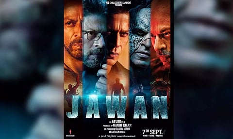 SRK unveils motion poster depicting all his five faces in 'Jawan'