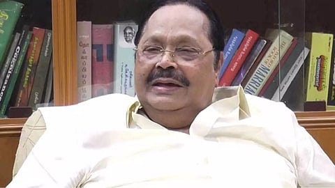 Water resources minister Duraimurugan