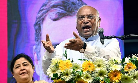 Congress president Mallikarjun Kharge (ANI)