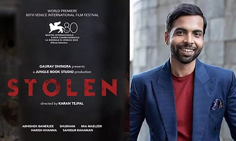 Poster of 'Stolen'; Abhishek Banerjee