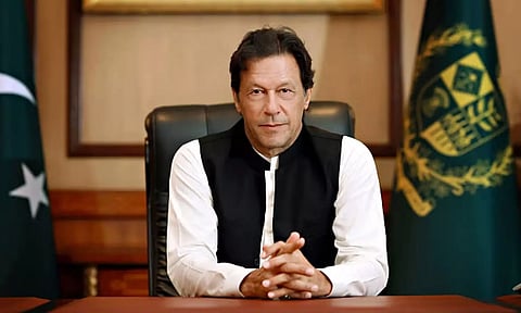 Pakistan's jailed former Prime Minister Imran Khan (PTI)