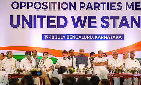 The Opposition alliance meeting in Bengaluru (ANI)