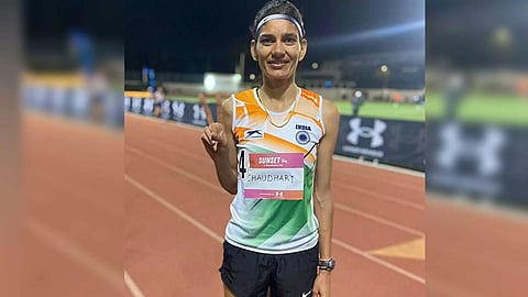 Parul Chaudhary. (Photo- SAI Media)