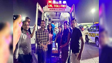 Group of doctors from AIIMS who saved the life of the toddler (Photo/X:@aiims_newdelhi)