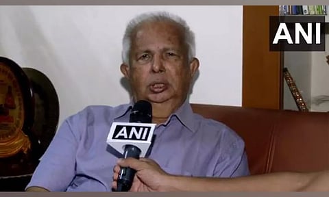 Former ISRO Chairman G Madhavan Nair (ANI)
