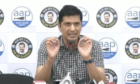 Delhi Minister Saurabh Bhardwaj. IANS