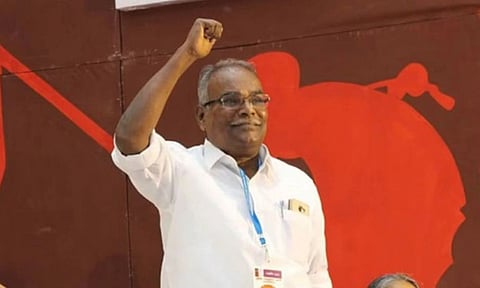 CPM state secretary K Balakrishnan