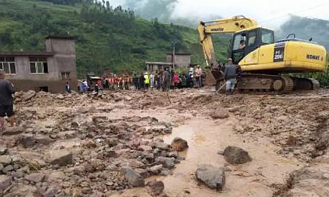 Visuals from the spot (Photo:IANS)