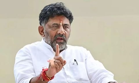 Karnataka Deputy CM DK Shivakumar (File)