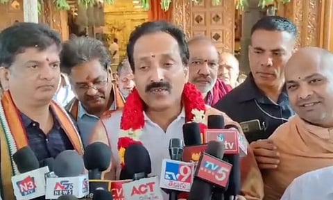 Chairman of Indian Space Research Organisation (ISRO), S. Somanath