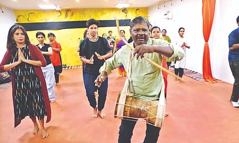 From the previous Devarattam workshop