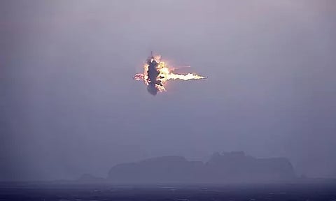 A simulated 'tactical nuclear attack' drill at an undisclosed location in North Korea (Photo: IANS)