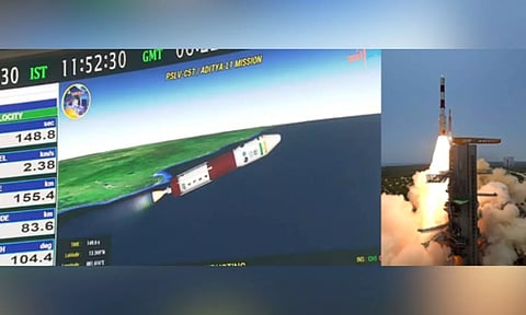 Aditya L-1 launch. IANS