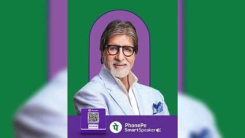 PhonePe launches celebrity voice feature with Amitabh on its SmartSpeakers
