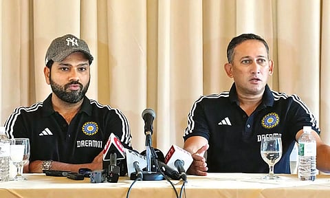 Rohit Sharma, Ajit Agarkar