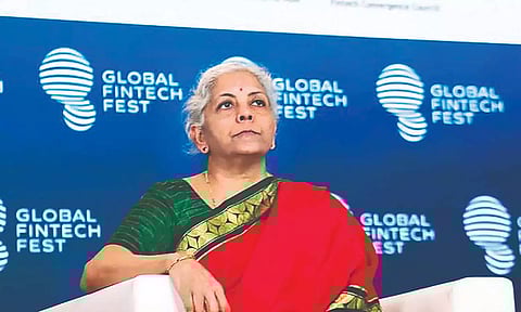  Finance Minister Nirmala Sitharaman