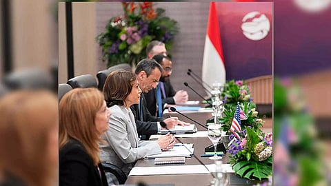 United States Vice President Kamala Harris at ASEAN-US (X/@VP)