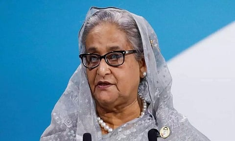  Bangladesh Prime Minister Sheikh Hasina (Photo:ANI) 