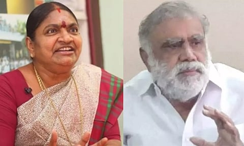 B Valarmathi; I Periyasamy (File)