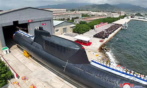  New tactical nuclear attack submarine (Photo: Reuters)