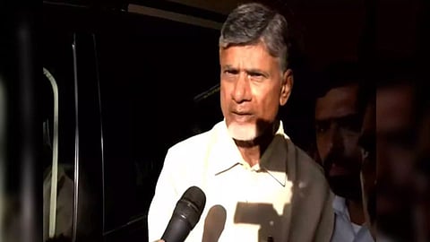 Former Andhra Pradesh Chief Minister N Chandrababu Naidu (Photo/ANI)