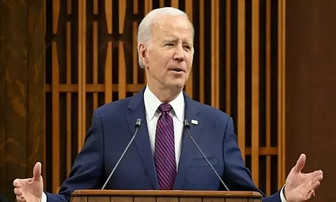 US President Joe Biden