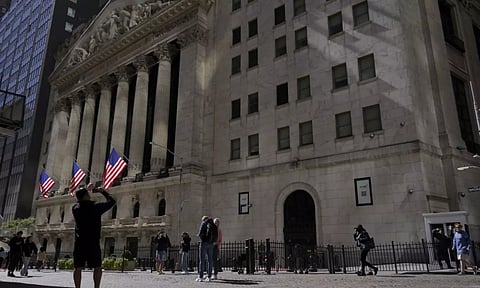 New York Stock Exchange. AP file photo