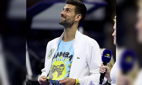  Novak Djokovic (US Open Tennis twitter)