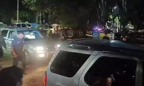 Ex-Andhra CM Chandrababu Naidu reaches Rajamundry central jail. (ANI)