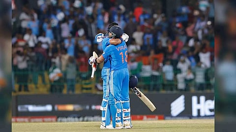 Virat Kohli and KL Rahul (Photo: BCCI/X)