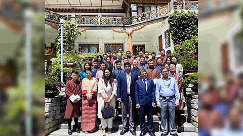 ISRO centre conducts training programme for 35 Bhutan officials in Thimphu (Photo/Twitter: India in Bhutan)