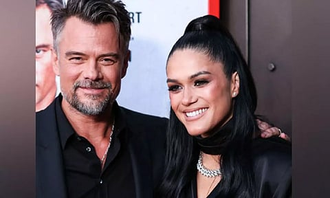 Josh Duhamel and his wife Audra Mari (Twitter)